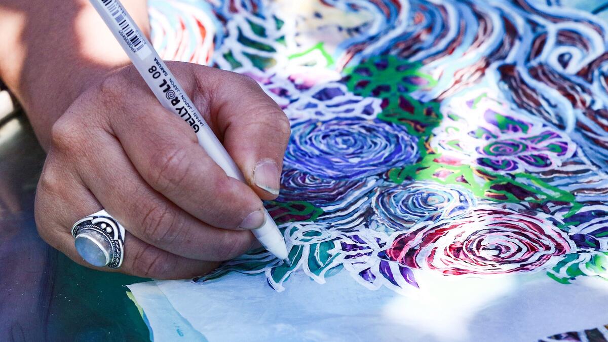 Jordanian-based Artist Raises Awareness About Environment Through Art