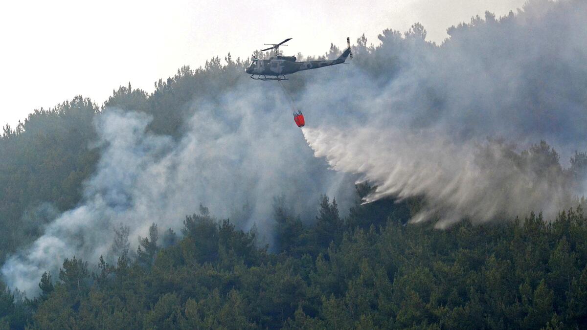 Batramaz forest fire