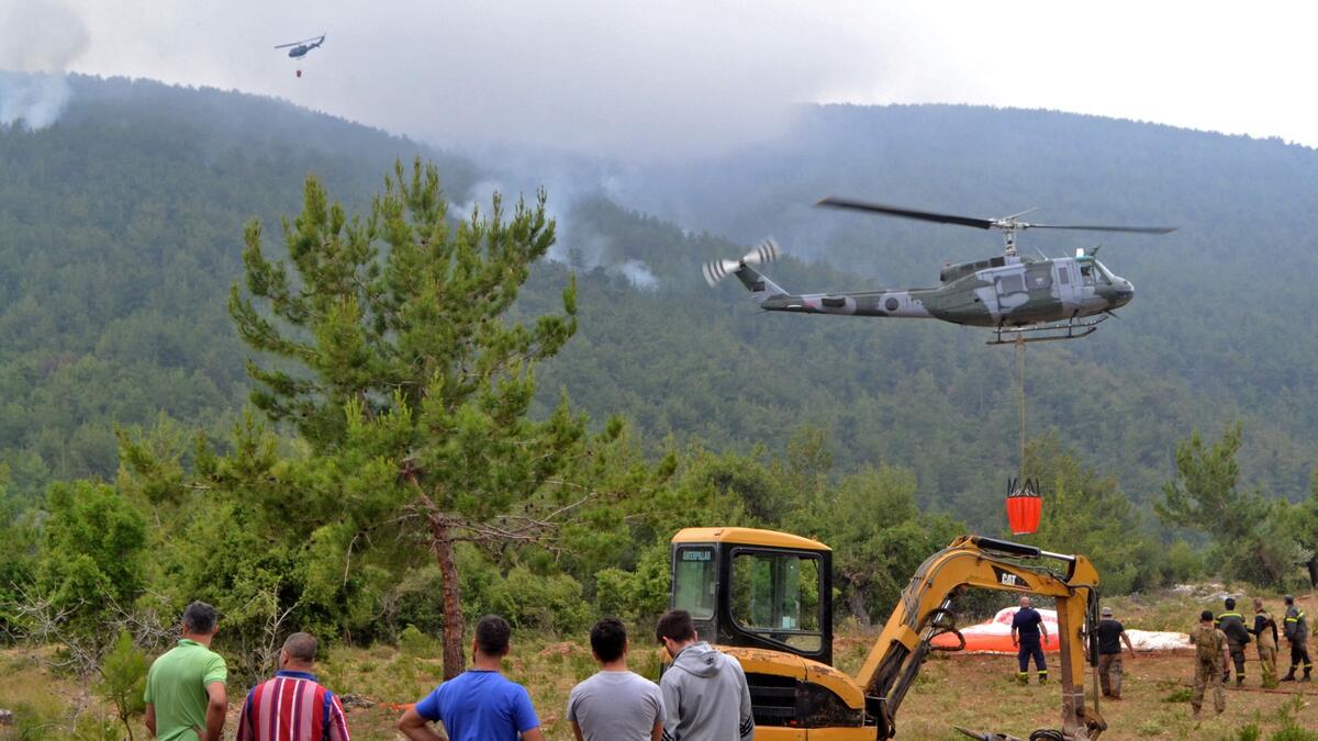 Batramaz forest fire