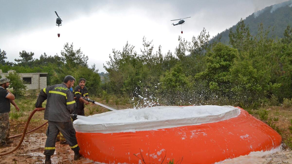 Batramaz forest fire