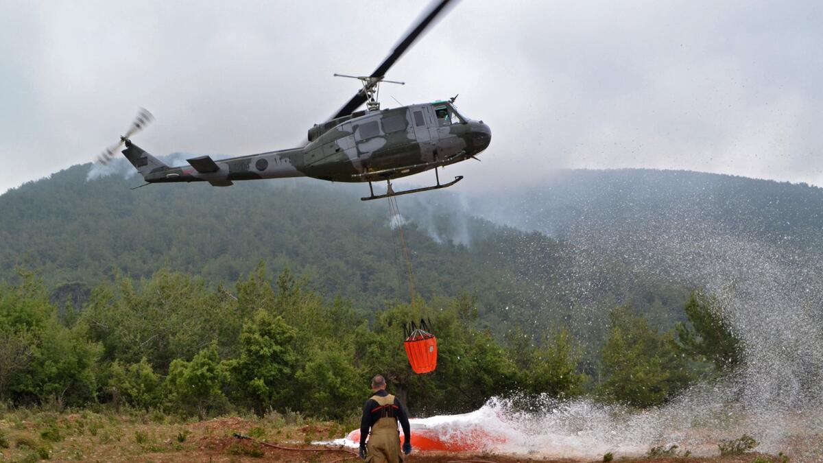 Batramaz forest fire