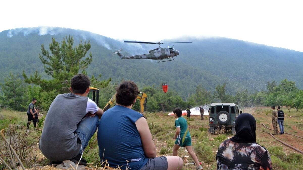 Batramaz forest fire