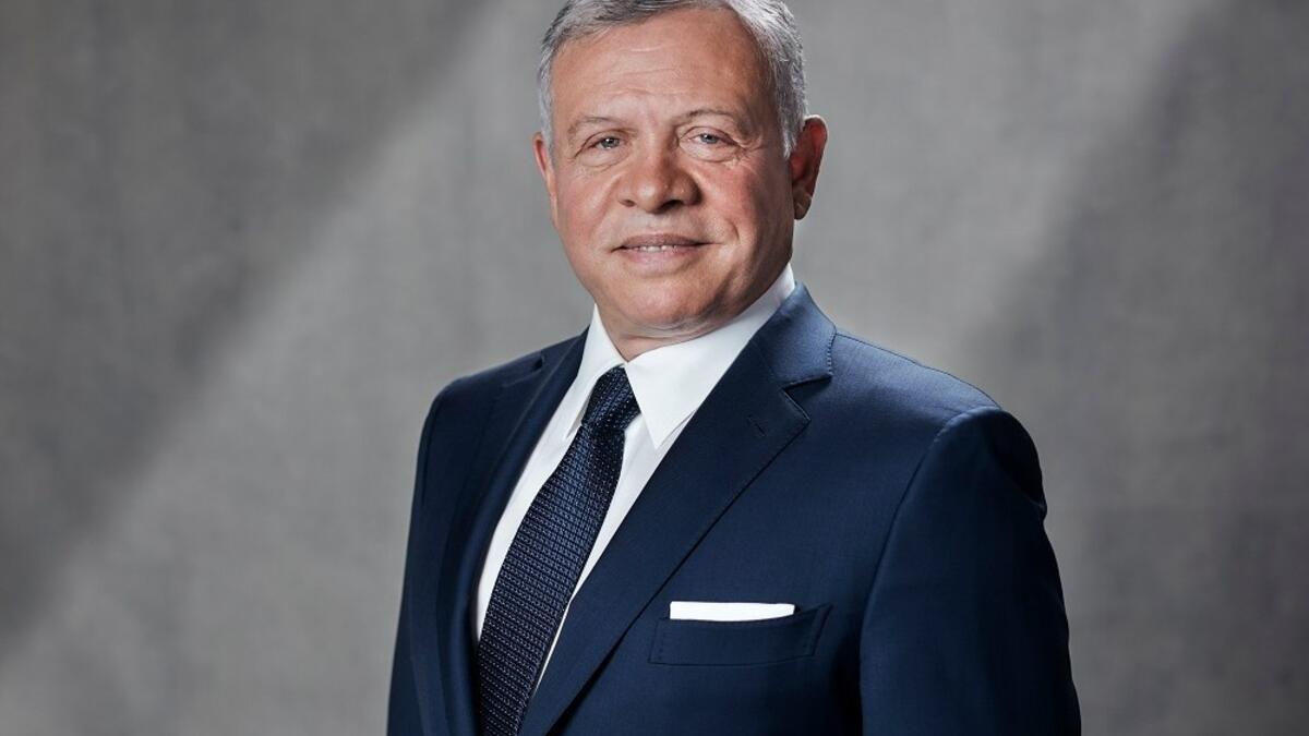 المركز الخامس:  العاهل الأردني الملك عبد الله الثاني