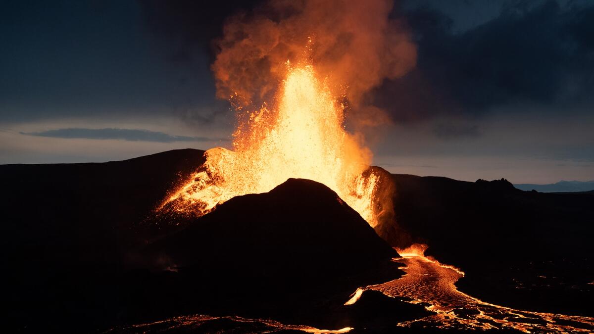 Iceland Volcano