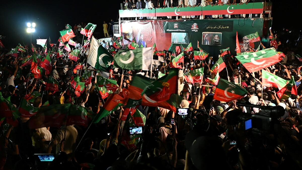 former prime minister Imran Khan