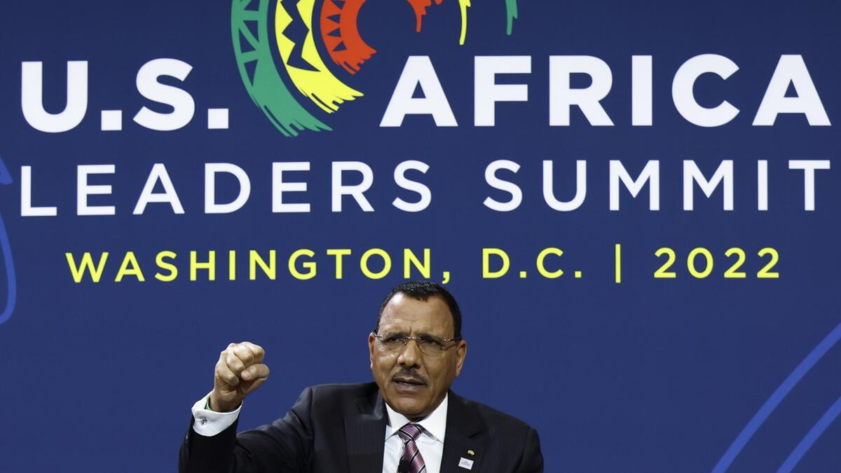 Niger's President Mohamed Bazoum