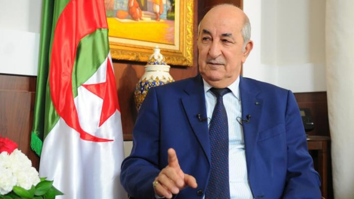 المركز الخامس: الرئيس الجزائري بعد المجيد تبون (10.643 ألف)