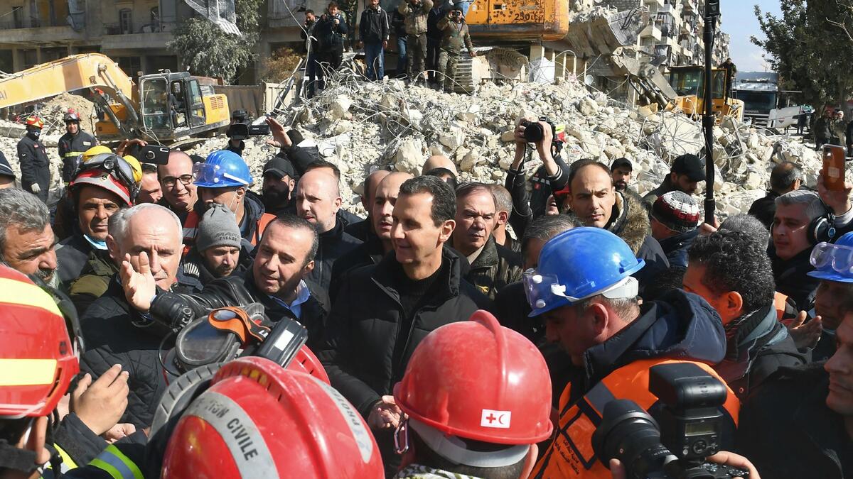 Devastation in Aleppo