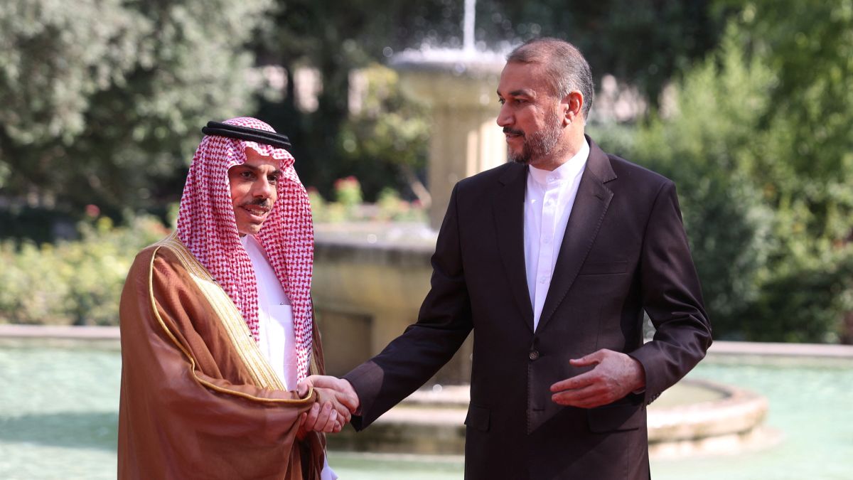 17 يونيو 2023: وزير الخارجية السعودي الأمير فيصل بن فرحان يزور طهران