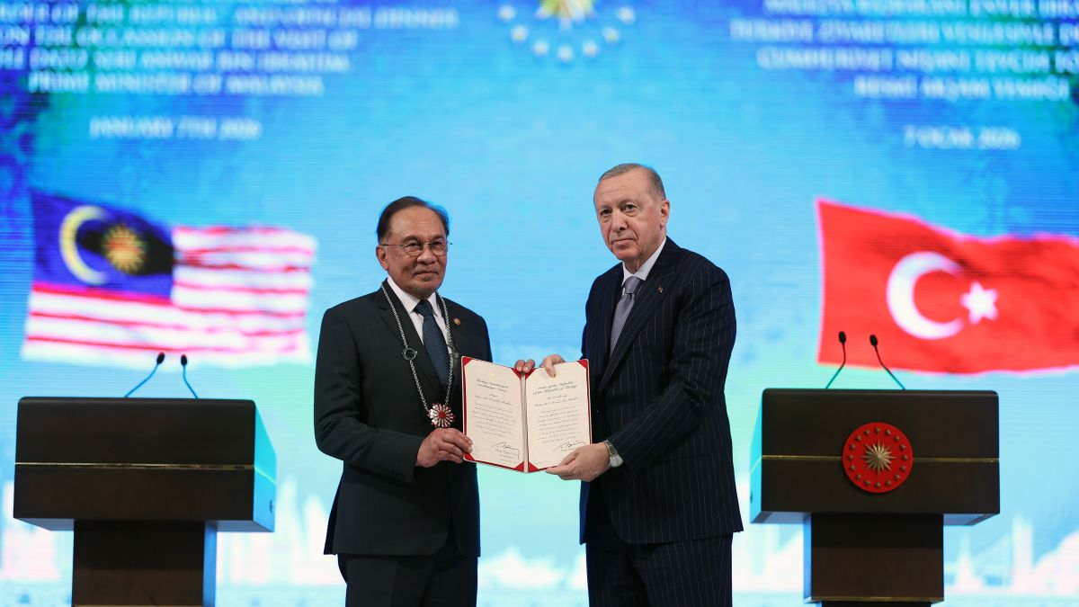 Erdogan, Anwar Ibrahim cement strategic ties at Turkey-Malaysia summit in Ankara
