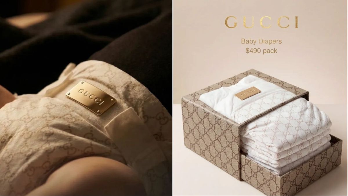Gucci $490 baby diapers