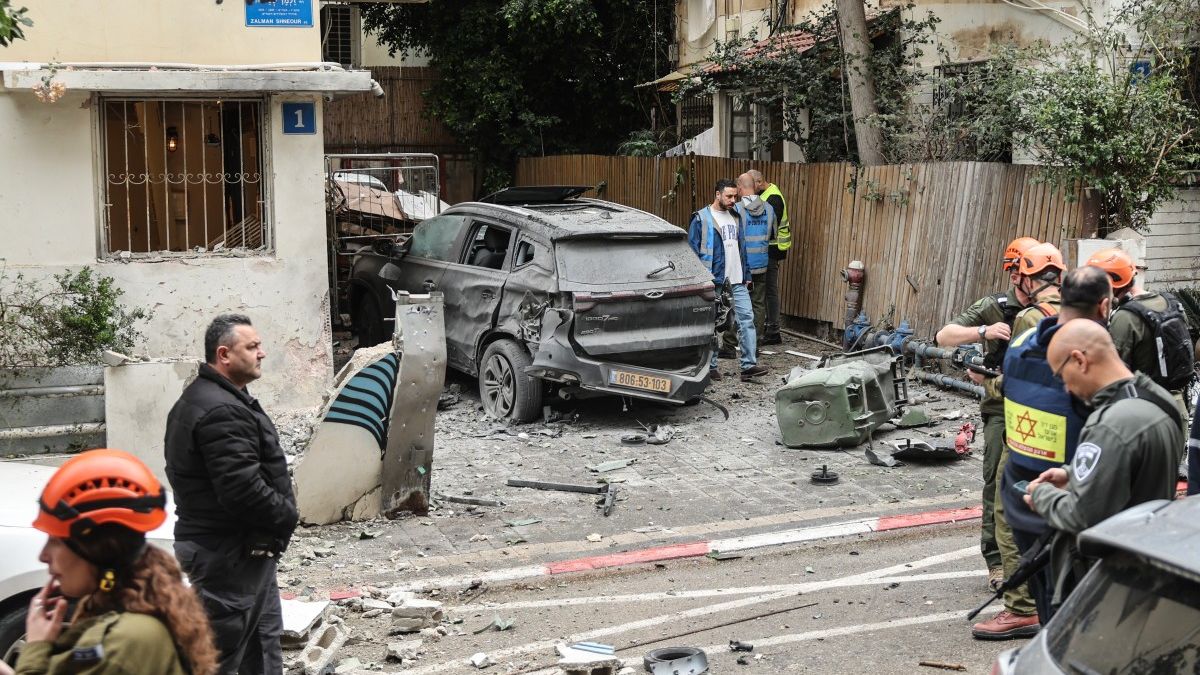 Major blasts shake Tel Aviv as Iran launches missile barrage