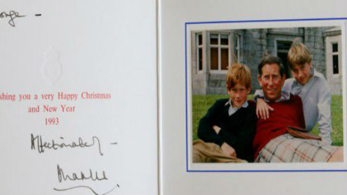 عام 1992: أرسلت العائلة المالكة أول صورة لها بعد انفصال الأمير تشارلز عن الأميرة الراحلة ديانا.