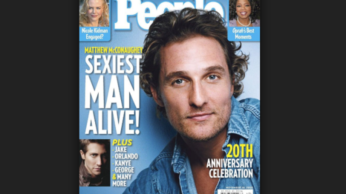 2005: ماثيو ماكونهي (49 عامًا)