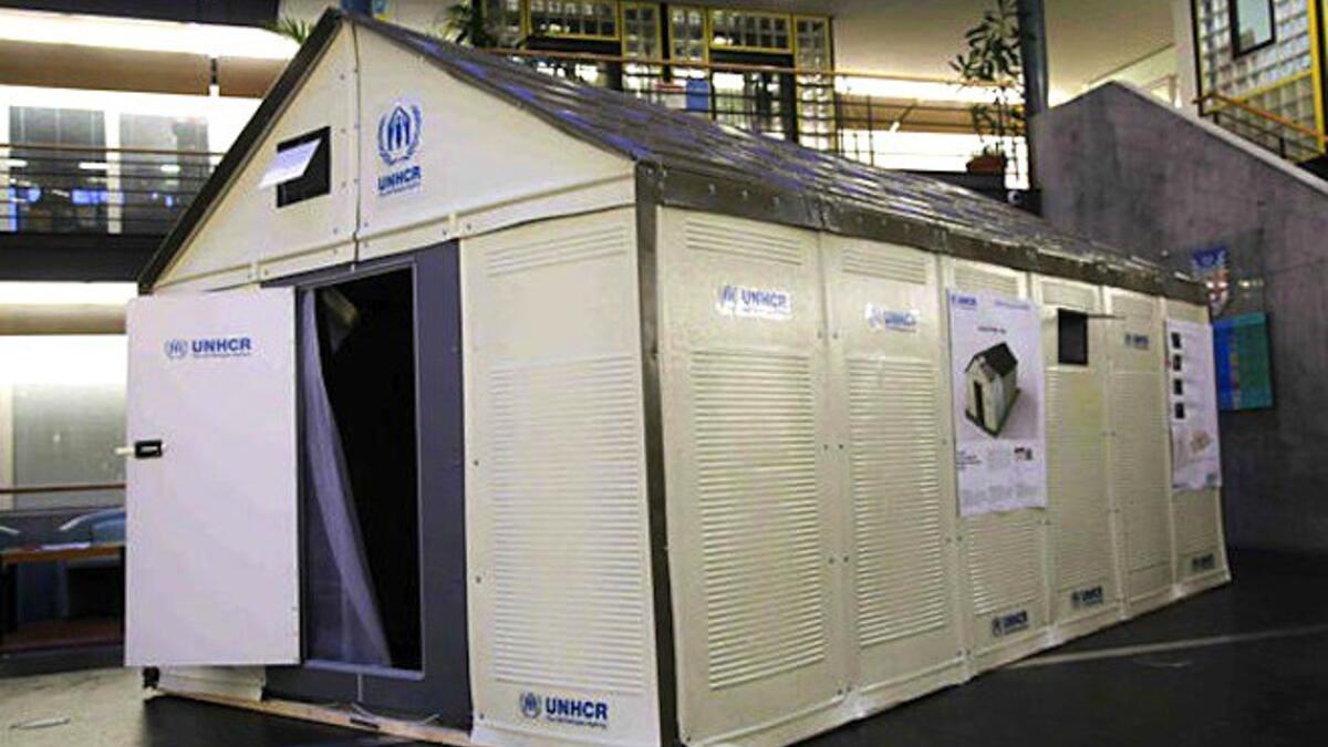 ikea flat pack shelter