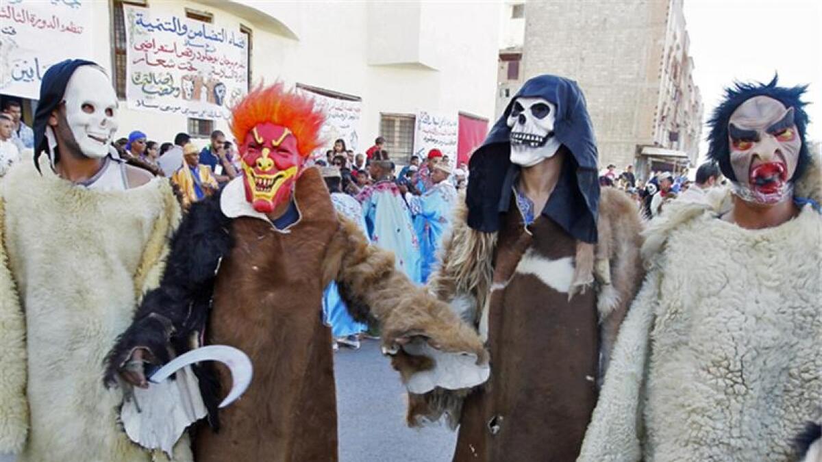 Saint Barbara costumes