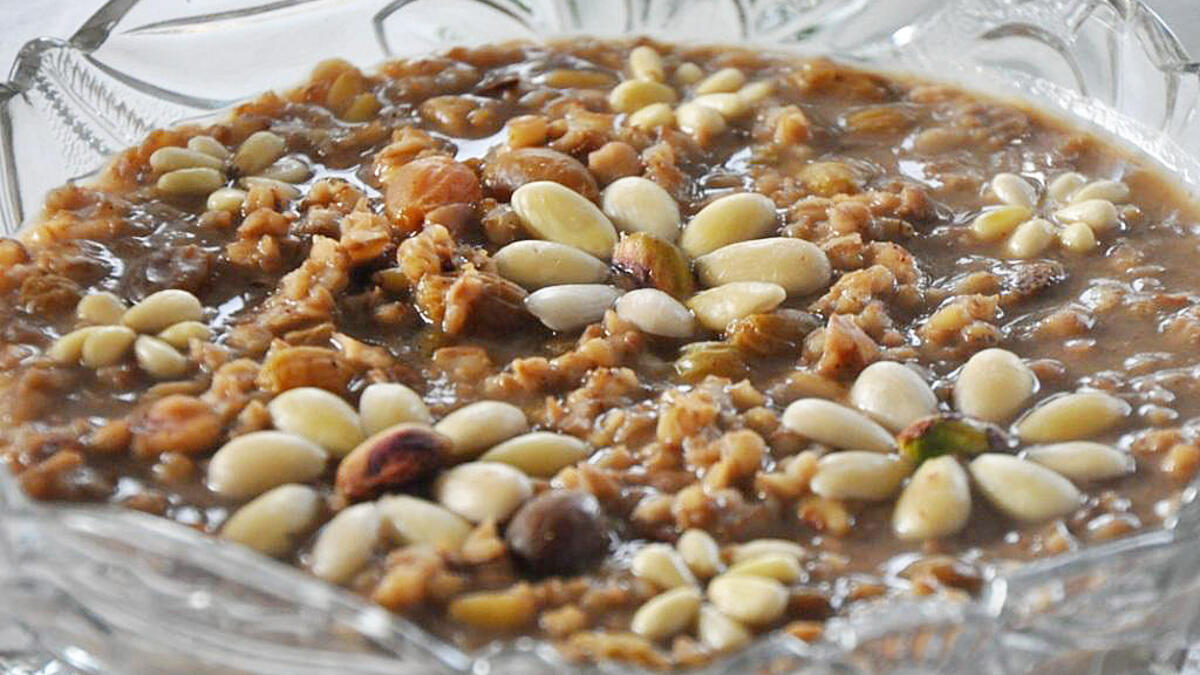 wheat berry porridge