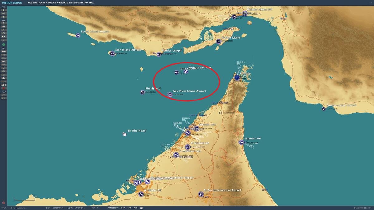 دعا الإعلان الجمهورية الإسلامية الإيرانية الى الرد الإيجابي على دعوات الإمارات، للتوصل إلى حل سلمي لإنهاء احتلال إيران الجزر الإماراتية الثلاث، وذلك عبر المفاوضات المباشرة، أو من خلال اللجوء إلى التحكيم الدولي.