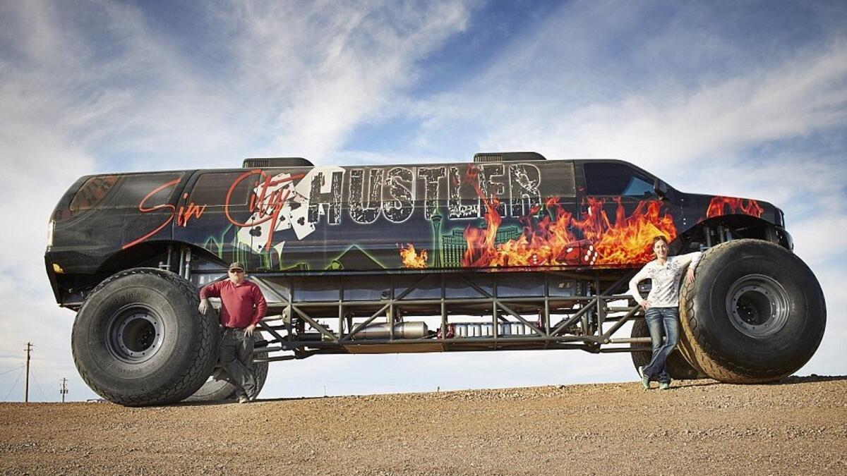 أطول السيارات الوحشية في العالم في الولايات المتحدة