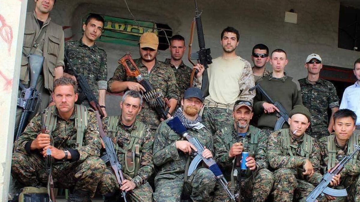 YPG foreign fighters Syria