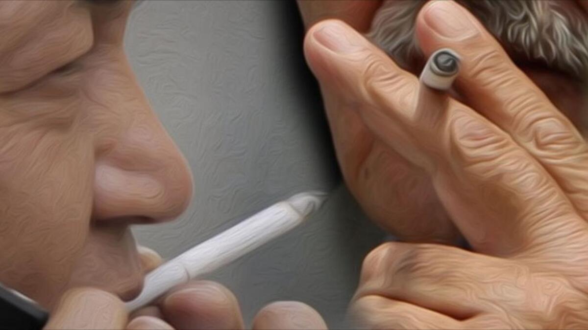 التوقف عن التفكير في السجائر وأنك بحاجة لها في مواقف معينة.