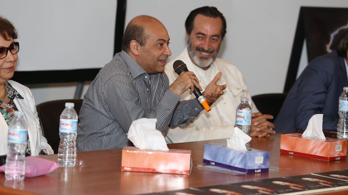 طارق الشناوي في ندوة عن خالد صالح