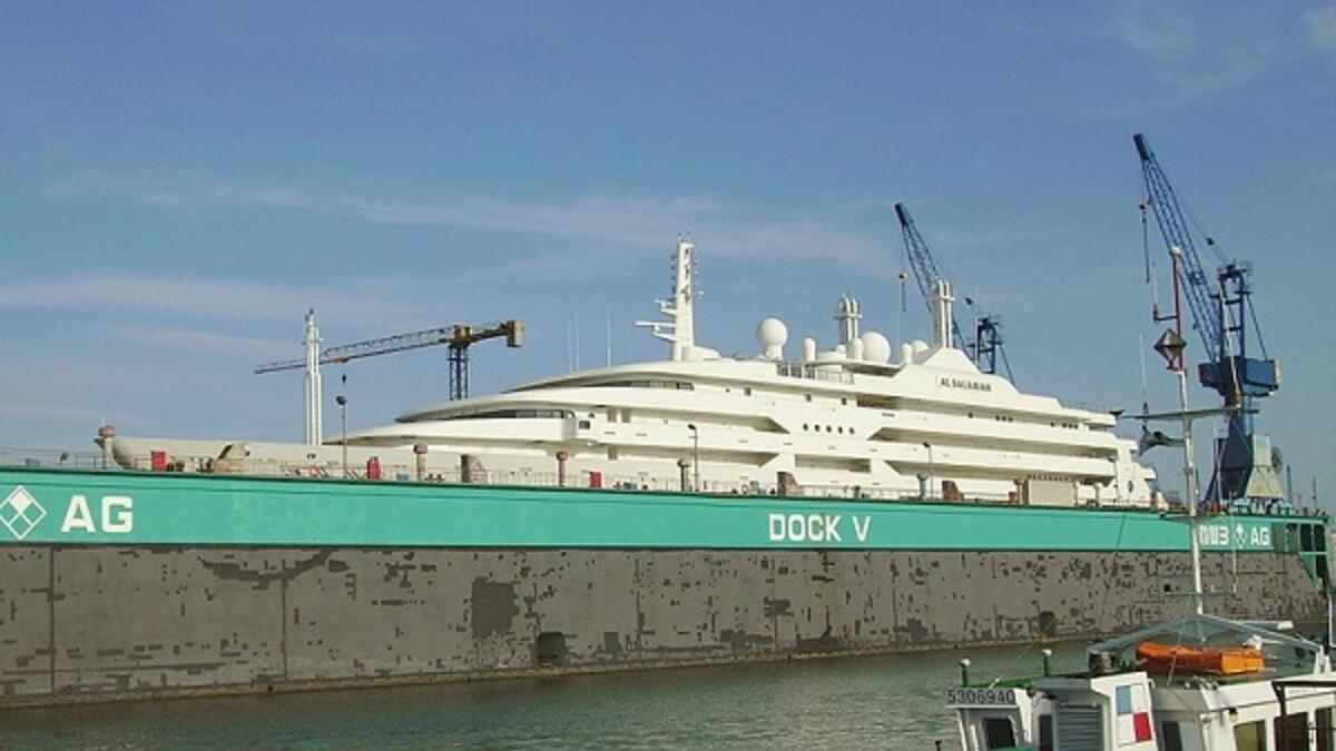 7. Al Salamah - Prince Sultan bin Abdul Aziz (d. 2011)

It’s not certain who owns the superyacht Al Salamah now, since the death of its owner Prince Sultan bin Abdul Aziz of Saudi Arabia. But the vessel is thought to be equipped with an onboard hospital as well as a library!
(Wikipedia - Creative Commons)