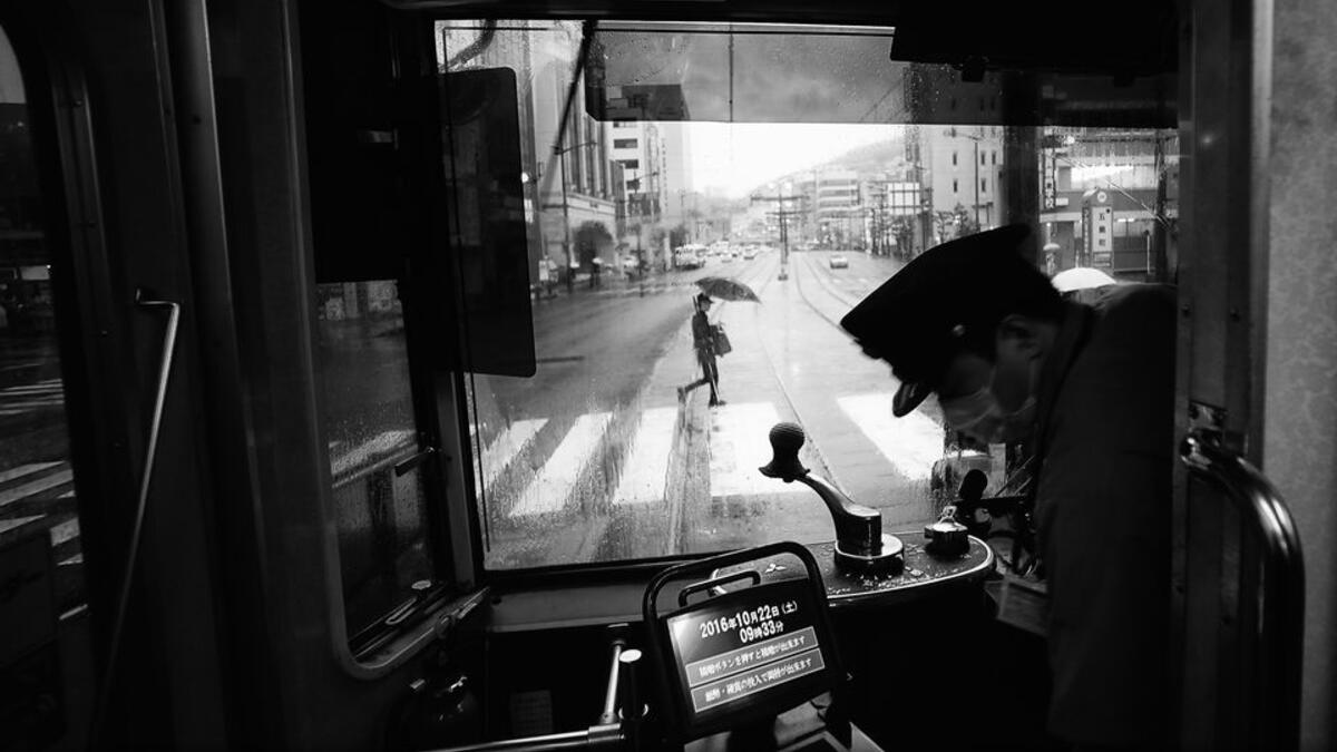 يوم ممطر آخر في ناغاساكي – عن فئة المدن – للمصور هيرو كوراشينا – التقطت في ناغاساكي باليابان