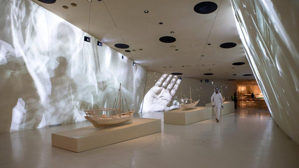 The museum’s architecture is awe-inspiring and was built to look like a desert rose (Twitter)