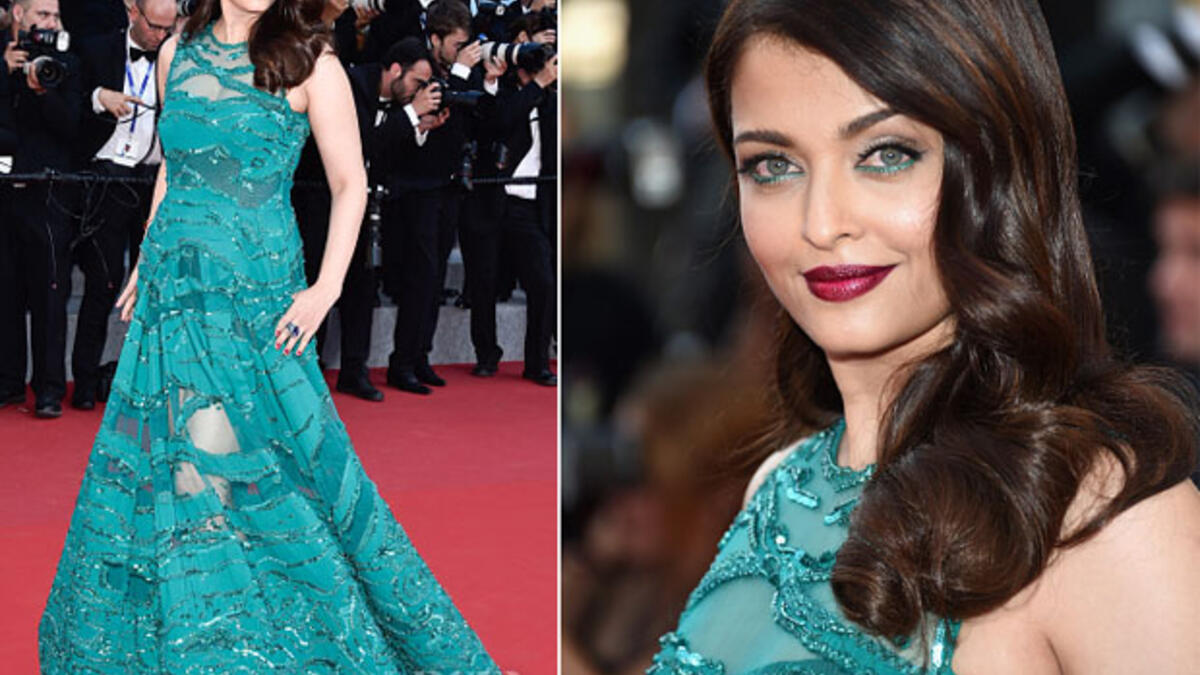 Aishwarya Rai Elie Saab Cannes 2015