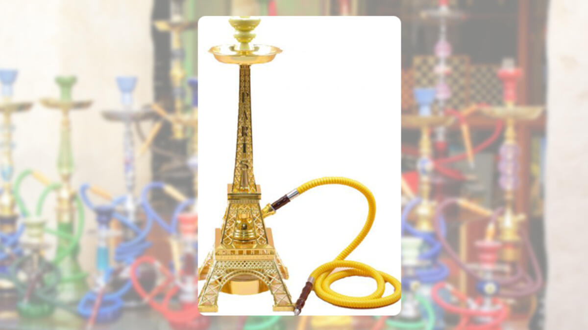 Shisha Gold EiffelTower  MiddleEast Facebook