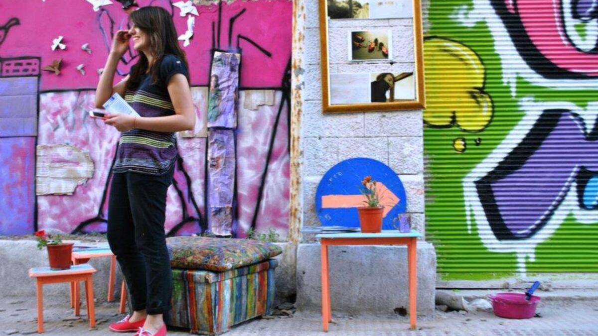 "Share3na" in Arabic has 2 meanings: it means "our street", & also means "give us a good argument" (Facebook)