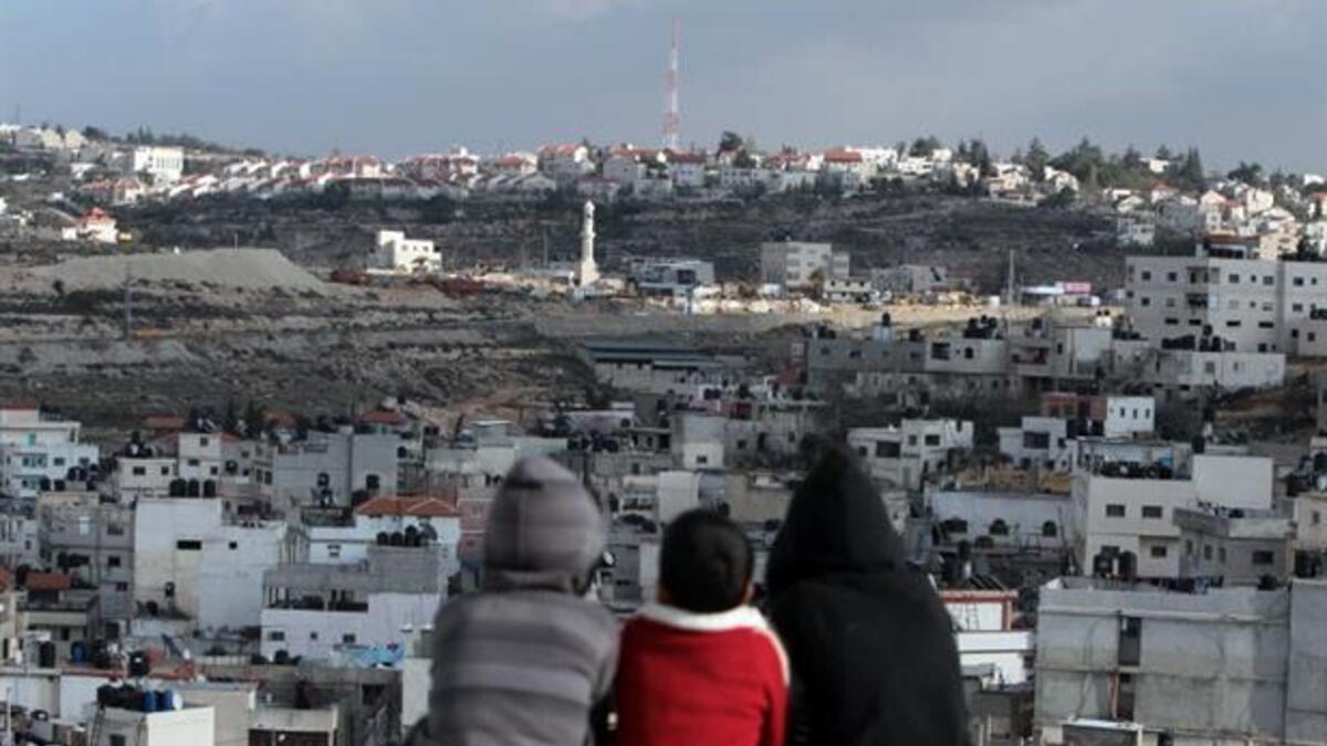 Israel Palestine Settlement UN Resolution