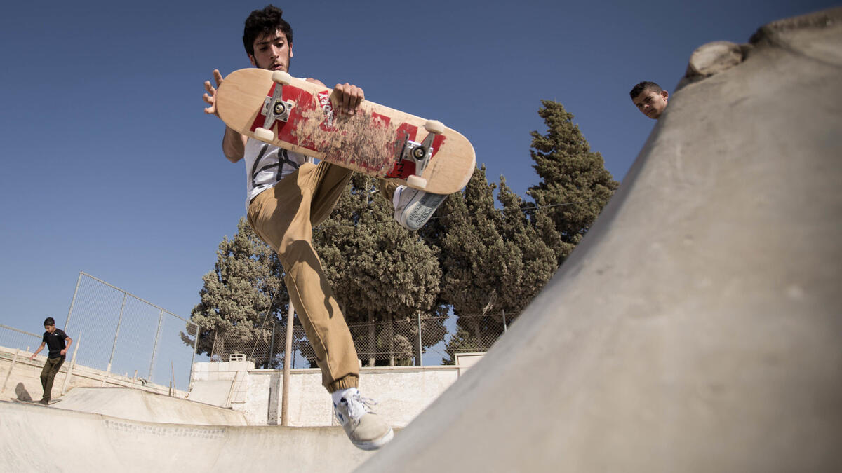 palestine skating skatepark westbank skatepal