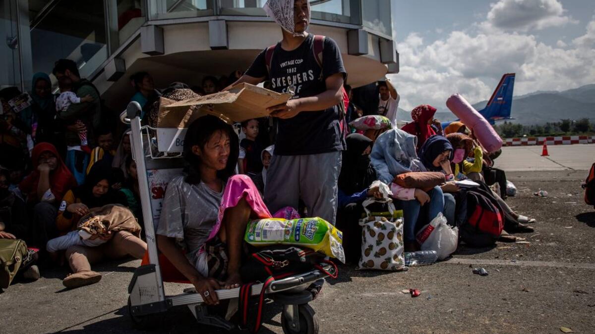 Indonesia earthquake, tsunami killed more than 800 people. (Twitter)