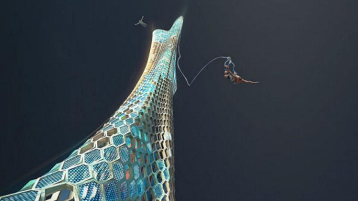 Bungee jumping
"Everest" tower for base/bungee jumping (Twitter)