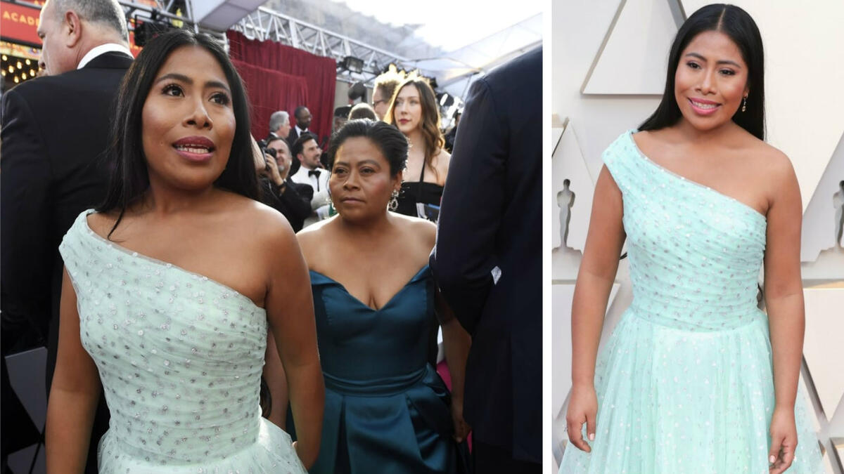 حرصت النجمة "ياليتزا أباريسيو" بطلة فيلم Roma أن تحضر حفل الأوسكار الأول في مشوراها الفني برفقة  والدتها حيث تتشاركا نفس الملامح وبدا الشبه كبيرًا بينهما.