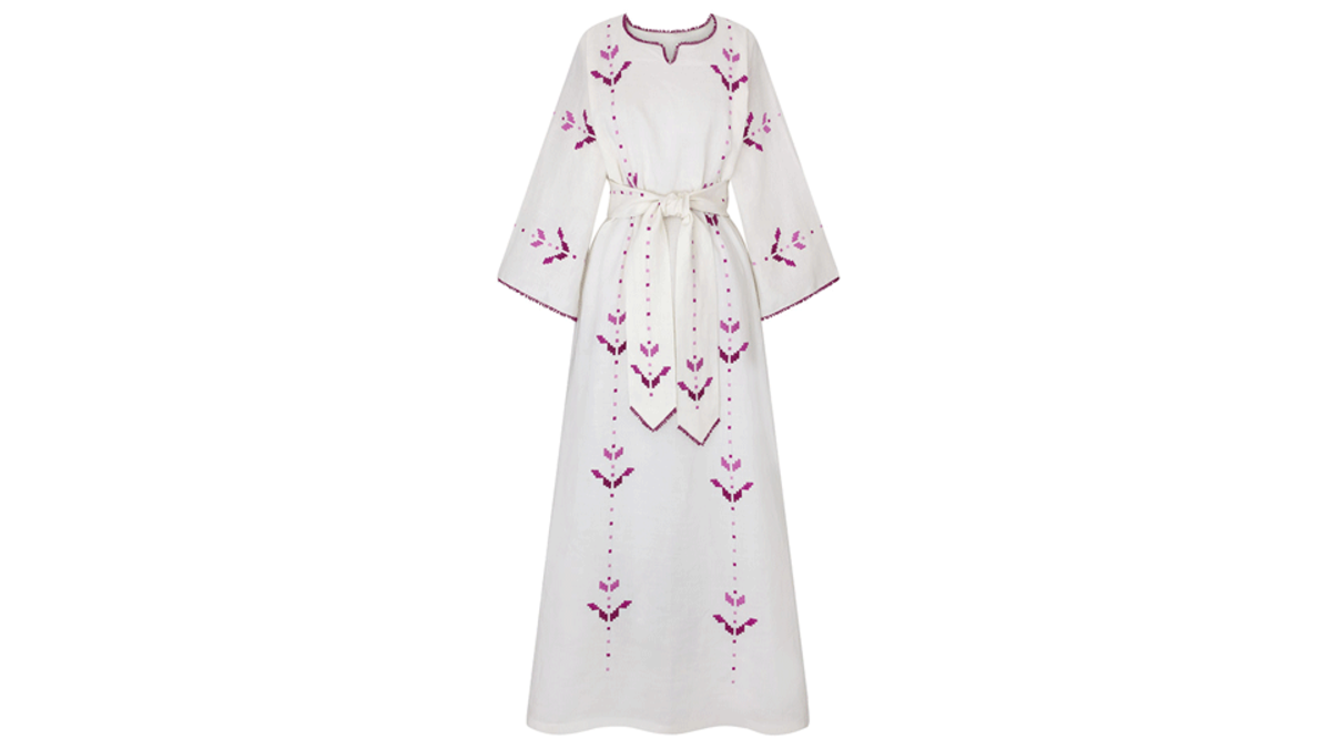 Mairik, by designer Janet Karapetian, is an Armenian kaftan brand that is reviving 2,000 year old hand-embroidery techniques infused with Scandinavian simplicity and adapting them to modern day trends by infusing Scandinavian simplicity.