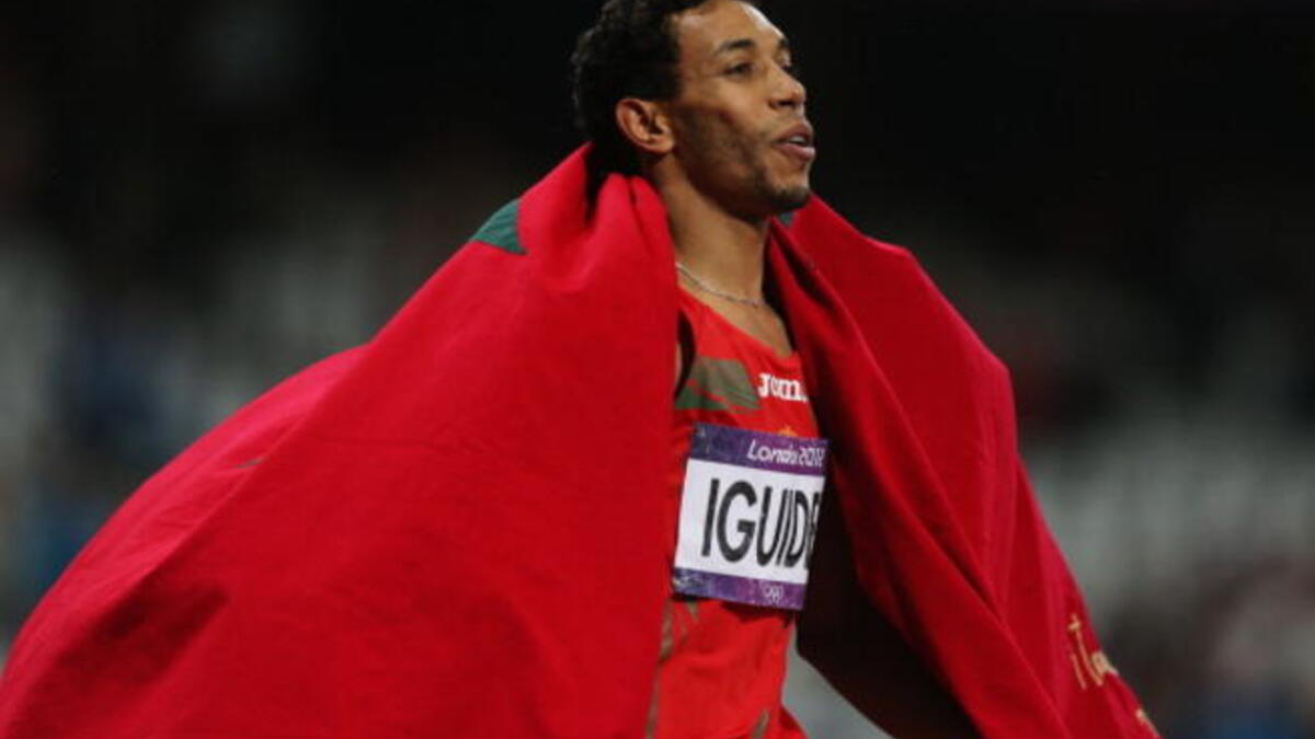 Abdalaati Iguider receives bronze for Morocco 2012