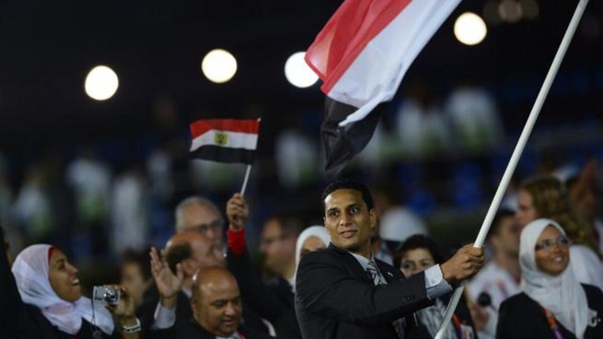 Egypt's enters the Olympics this year in 20 events