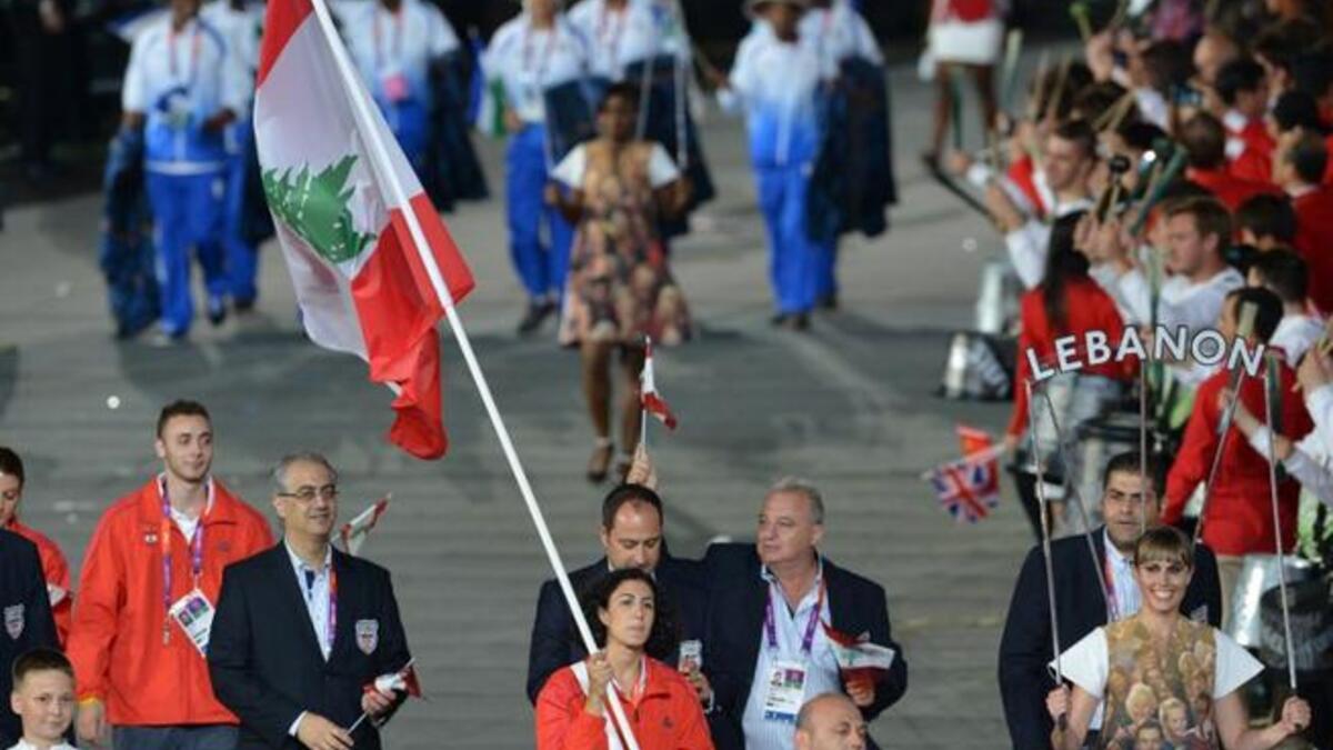 Lebanon enters London Olympics in 7 events