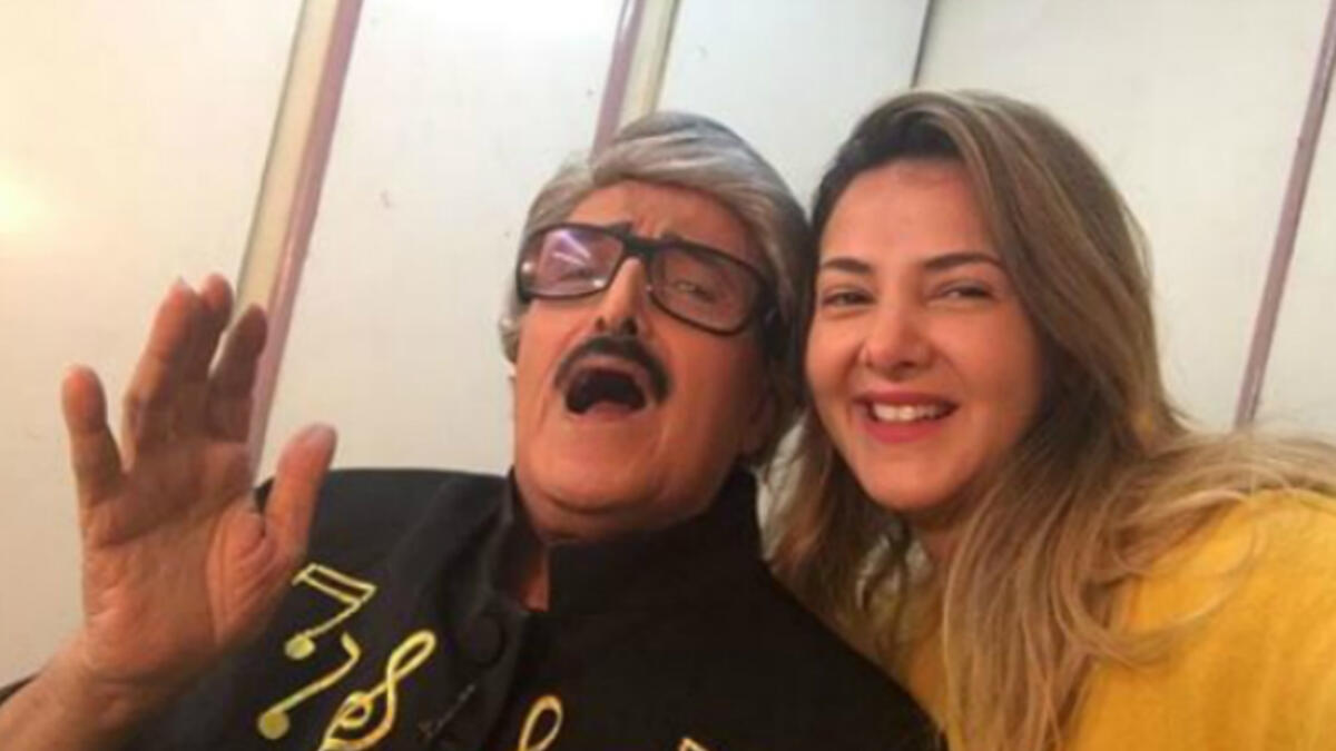 Samir Ghanem and his daughter Donia