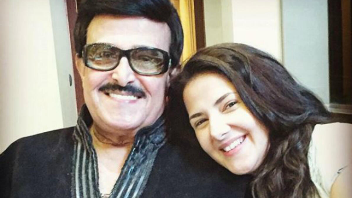 Samir Ghanem and his daughter Donia