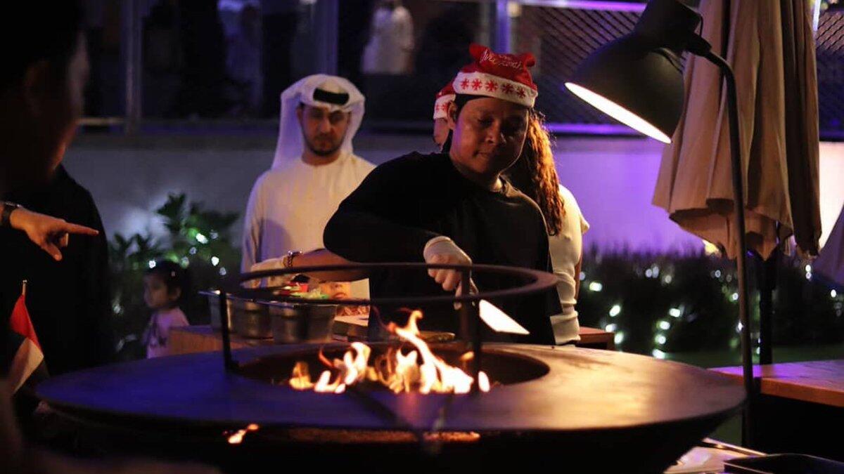 Santa's Island sparkles the brightest and brims with lively shopping and festivities at Bluewaters Dubai (Twitter)