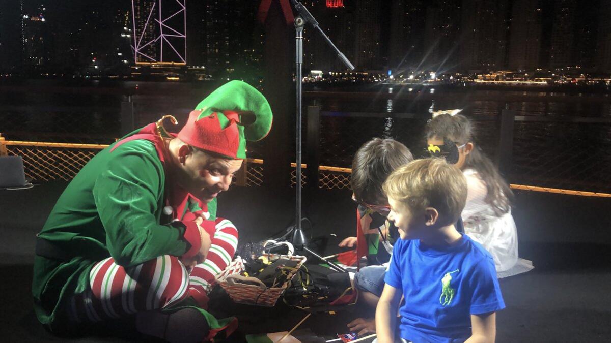 Santa's Island sparkles the brightest and brims with lively shopping and festivities at Bluewaters Dubai (Twitter)