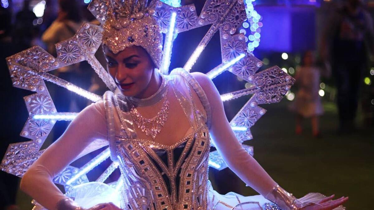 Santa's Island sparkles the brightest and brims with lively shopping and festivities at Bluewaters Dubai (Twitter)