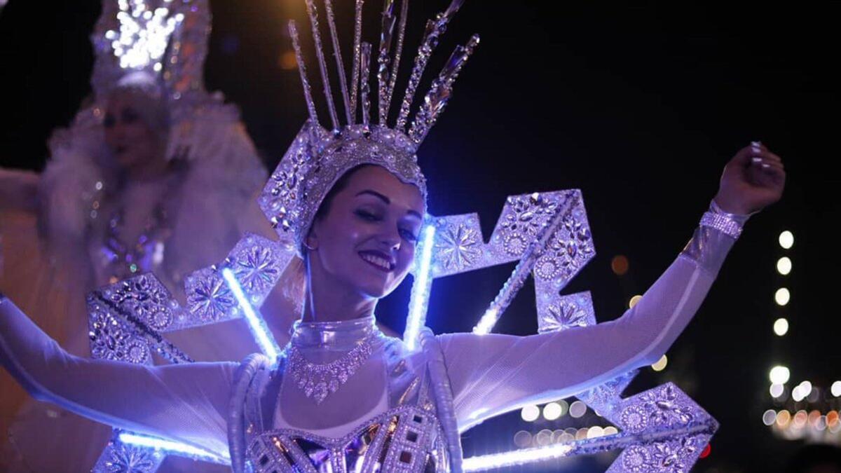 Santa's Island sparkles the brightest and brims with lively shopping and festivities at Bluewaters Dubai (Twitter)