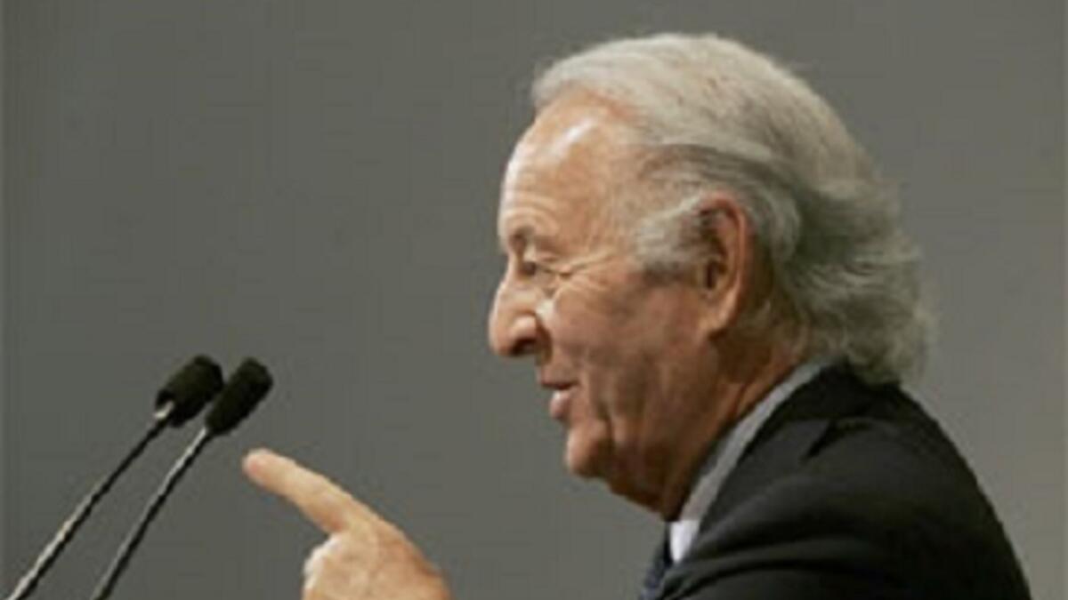 Othman Benjelloun, Networth $1.6B, is CEO of BMCE Bank of Africa, which has a presence in more than 20 African countries. His father was a shareholder in RMA Watanya, a Moroccan insurance company; Benjelloun built it into a leading insurer. (AFP/ File Photo)