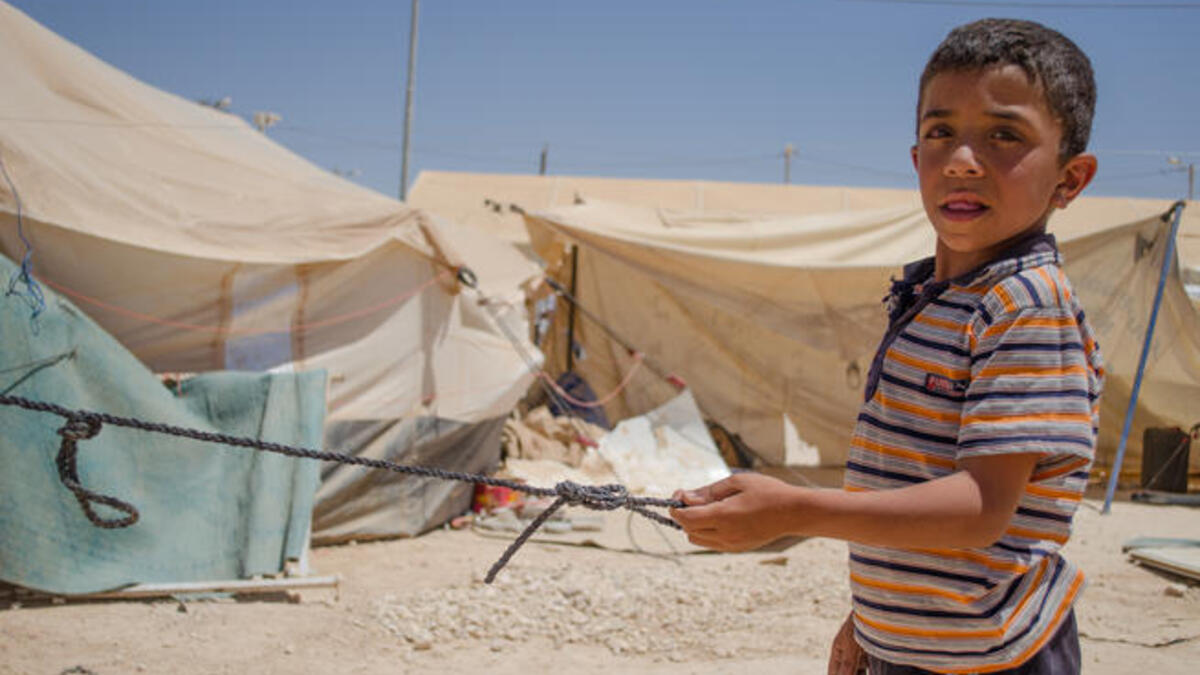 Zaatari refugee camp