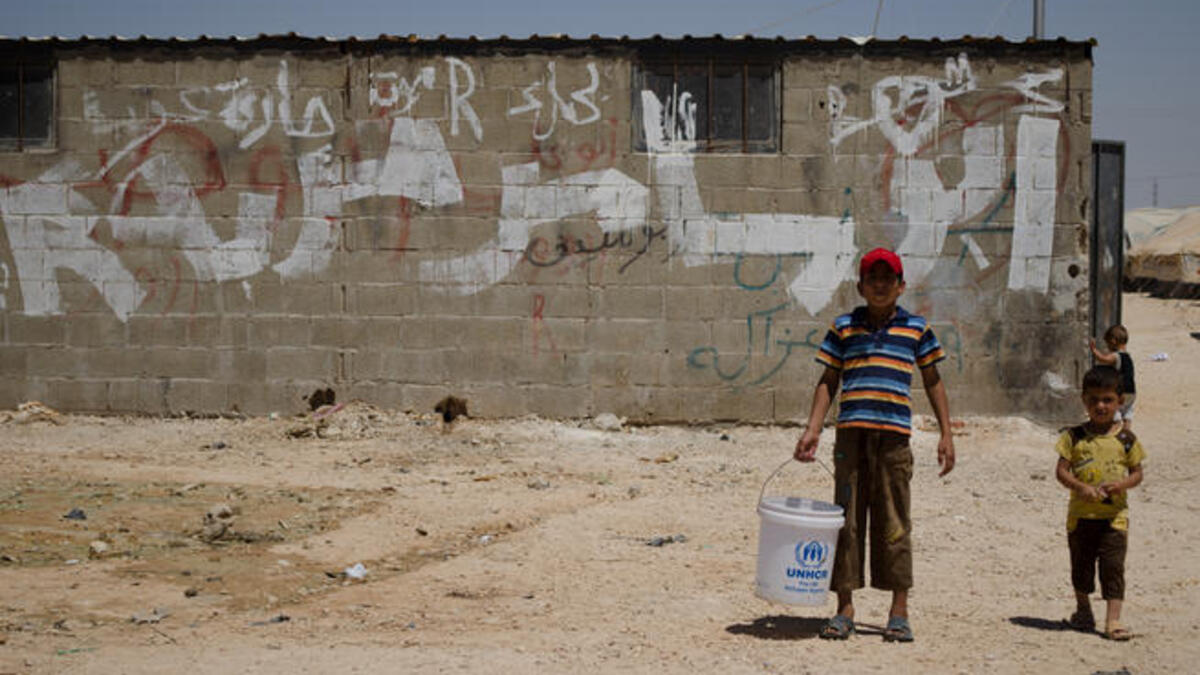 Zaatari refugee camp